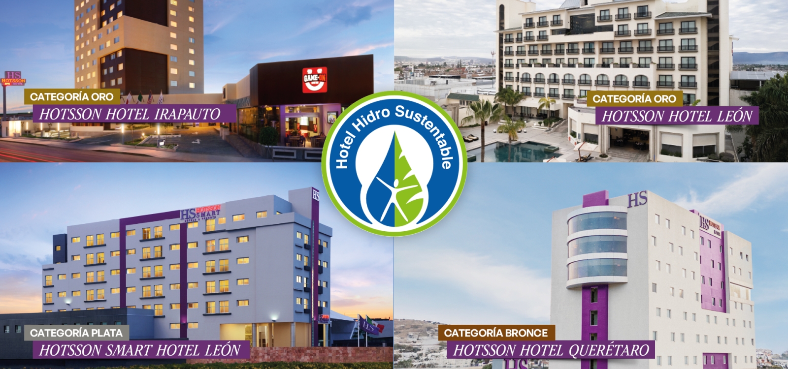 Hoteles HS HOTSSON obtienen la Certificación Hidro Sustentable